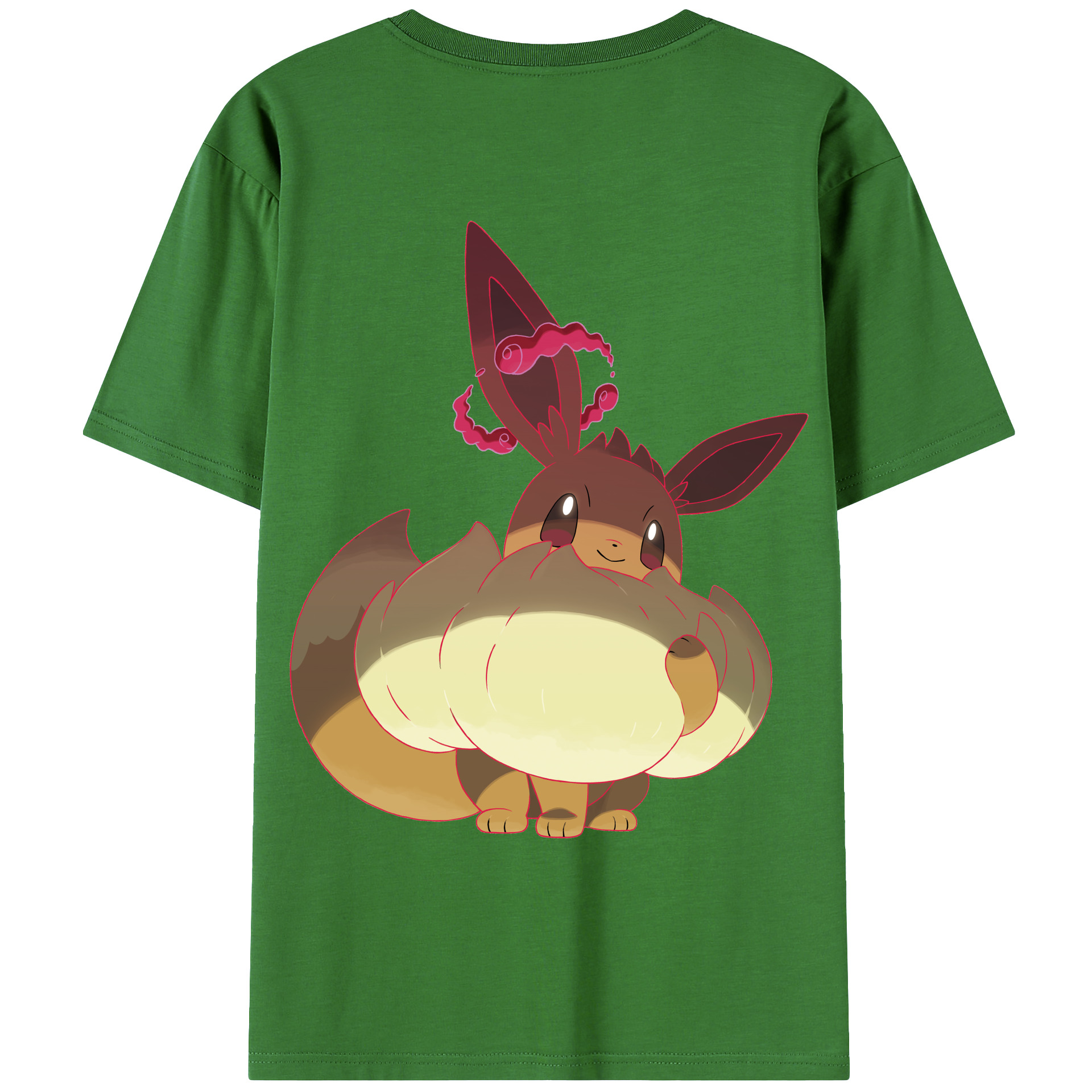 （画像用） ポケットモンスター Pokémon レディース半袖Tシャツ(バックプリント)